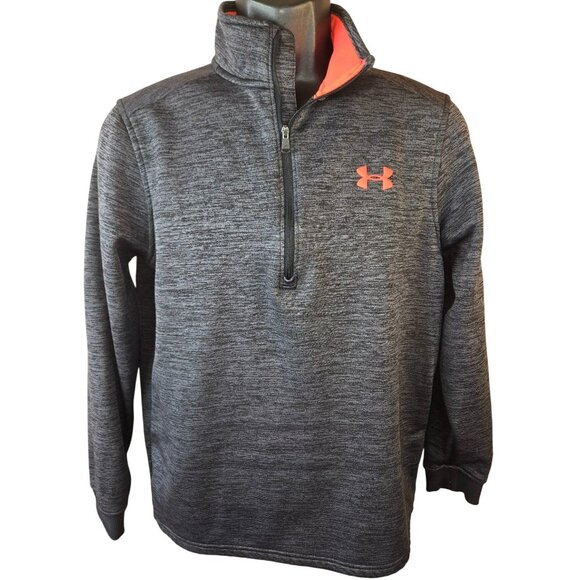 Under Armour Mens ColdGear Quarter-Zip Pullover Shirt Small Loose Fit - Picture 1 of 7